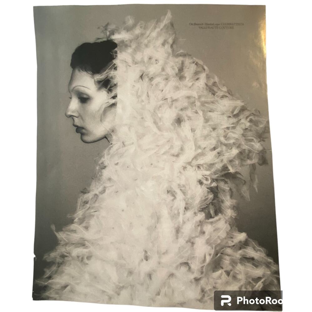 Wali Deutsch Print Ad Campaign Spring 2024 8x10 Ready to Frame Original Magazine